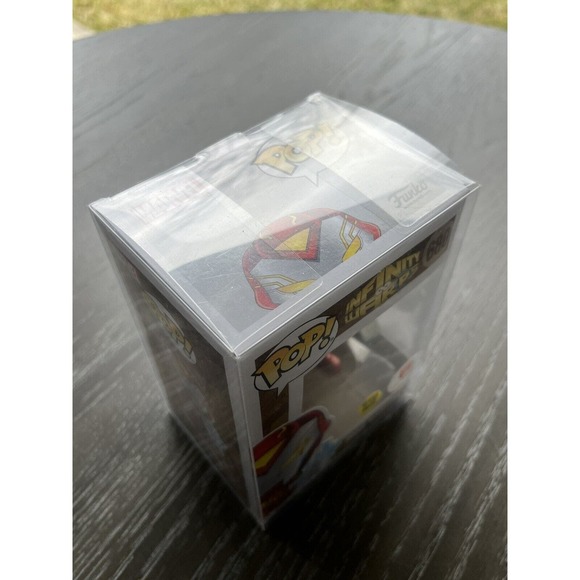 Funko Pop Infinity Warps Iron Hammer #680 Glow Walgreens Exclusive, Box Damage - Picture 6 of 10